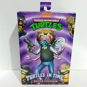 NECA Teenage Mutant Ninja Schildkröten Schildkröten in der Zeit Ultimativer Baxter Stockman 18cm - Bild 1 von 8