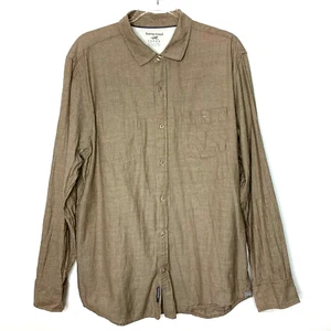 Horny Toad Mens Size L Button Up Shirt Long Sleeve Casual Organic Cotton - Picture 1 of 10