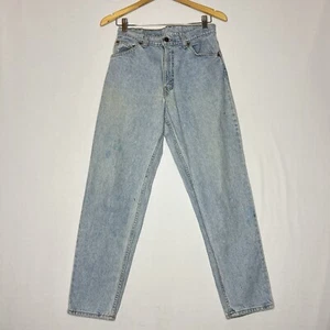 Levis Vintage 550 Light Wash Orange Tag Denim Jeans Size 30 X 30 - Picture 1 of 10