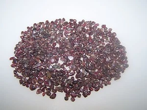 Granato rodolite pietre preziose granata pietre grezze qualità A 100 g oltre 500 pezzi - Foto 1 di 3