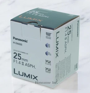 Panasonic Leica DG Summilux 25mm f/1.4 II ASPH. Lens H-XA025 Micro Four Thirds - Picture 1 of 3