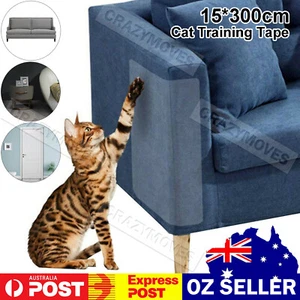 Cat Sofa Scratch Guard Stickers Pet Furniture Anti-Scratching Protector 3M VIC - Picture 1 of 10