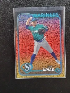 2024 Topps Summer Holiday Foil #674 Luis Urias Seattle Mariners - Picture 1 of 2