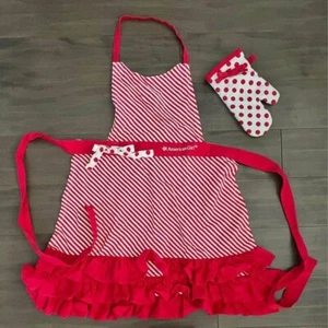 American girl Apron, Mitt & card game - Picture 1 of 3