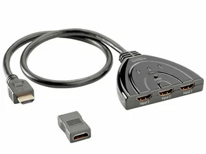 inakustik Automatik HDMI Switch 3>1 Verteiler Splitter Schalter UHD 4K  238 - Bild 1 von 1