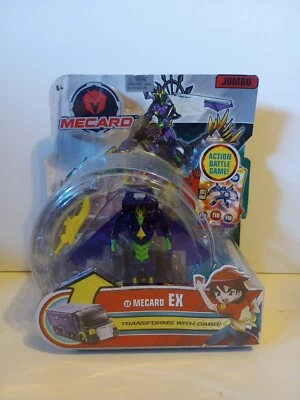 Mecard Jumbo Series EX Transforming Robot Figure w/ Card NIB - Image 1 of 4