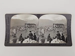 Keystone Stereoview 19253 64 Mount Grappa & Ruins Of Quero Italian Battle Front - Picture 1 of 8