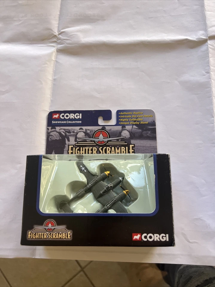 Corgi Fighter Scramble Bf109 Messerchmitt WWII Plane CS90020 - Image 1 of 2