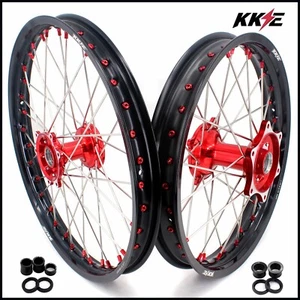 Buje fundido KKE 21/18"" para HONDA CR125R CR250R 2002-2013 llantas con radios ruedas de enduro - Imagen 1 de 15