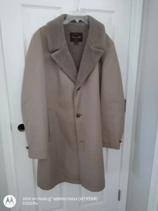 Botany 500 Coat, Man's Trance Coat, Size 40 Long, Vintage Coat, Man's Tan coat - Picture 1 of 10