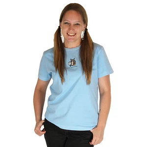 Life is Good Jeans Blue Jake Horse Hold Your Horses Tee Crusher T-Shirt Top NWT - Picture 1 of 1