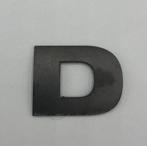 1999-2004 Land Rover Discovery Emblem Logo Letter Badge Front BLK OEM D2E Letr D - Bild 1 von 6