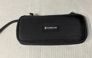 Hard Case by Caseling w/ Mesh Pouch Inside Zips Around 7.5” Length - Picture 1 of 4