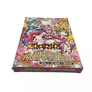 Delicious Party Pretty Precure Complete TV Series Volume 1-45 End + Movie DVD - Picture 1 of 11