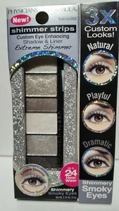 Physicians Formula Shimmer Strips Smoky Eyes 6408 Shimmer Eye Shadow 2 Boxes  - Picture 1 of 12