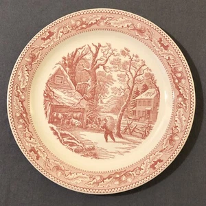Royal China Memory Lane Pattern Ironstone 12” Round Serving Plate - Picture 1 of 4