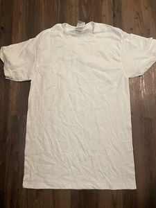 Vintage 2000s Fruit Of The Loom Blank White T-Shirt Sz Small Best - Bild 1 von 2