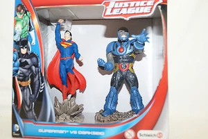 Schleich Superman Vs Darkside Justice League 22509 Duo Scenery Pack Dc Universe - Imagen 1 de 2