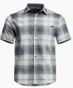 SITKA GEAR Ambary Starlight Short Sleeve Button Shirt Mens Large 600219-BLHZP-L - Picture 1 of 2