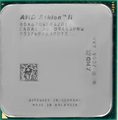 ✅ Processor Athlon 64 X4 ✅ Athlon II X4 620 ADX620WFK42GI 2.6GHZ Socket AM2 AM3 - Image 1 of 2