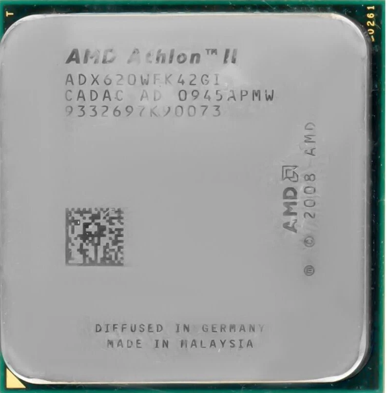 ✅ Processor Athlon 64 X4 ✅ Athlon II X4 620 ADX620WFK42GI 2.6GHZ Socket AM2 AM3 - Image 1 of 2