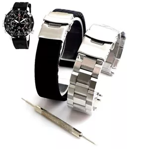 Steel Silicone Replacement Watch Band Citizen Promaster BN5058-07E J290-R007955 - Picture 1 of 7