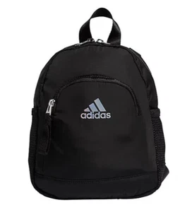 adidas Girl's/Women's Black Linear 3 Mini Backpack (5154271) - NWT - Picture 1 of 5