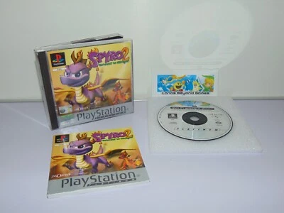 Spyro 2 Gateway to Glimmer Platinum Sony PlayStation 1 PS1 PSone PAL CIB - Image 1 of 4