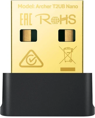 TP-Link Nano 2-in-1 USB Bluetooth WiFi Archer T2UB Nano Black Dual Band - Image 1 of 4