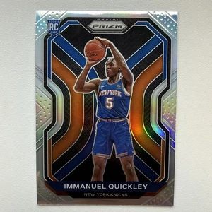 2020-21 Panini Prizm - Silver Prizm #296 Immanuel Quickley (RC) - Picture 1 of 2
