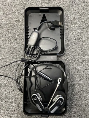 Logitech A-5572A Premium Notebook USB Headset and Mic With Travel Storage Case - Image 1 of 3