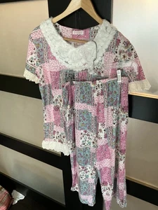 Duolamei Dolami Women's Pajama Set 100% Cotton - Picture 1 of 20