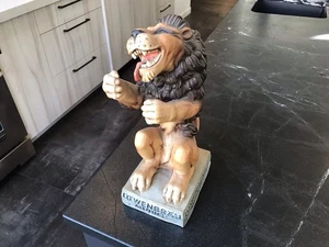 Vintage Lowenbrau Löwe Made In W Germany 12 1/2 Zoll groß - Bild 1 von 10