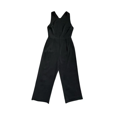 Mono Rebecca Minkoff para mujer negro recortado talla 6 sin mangas cuello en V Foto 1 de 4