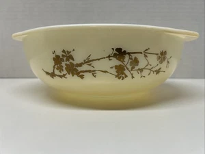 Vintage Pyrex goldene Zweige Muster 2qt 024 ohne Deckel - Bild 1 von 5