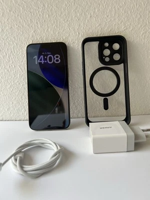 Apple iphone 15 pro max 256gb titan natur - Bild 1 von 4