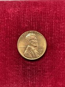 Error 1959 D DD Lincoln Penny Cent US Coin Uncirculated - Picture 1 of 6