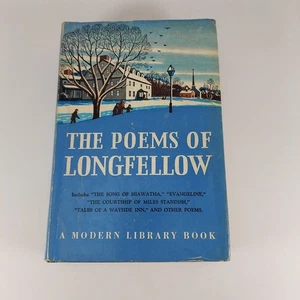 The Poems of Longfellow Modern Library #56 HCDJ Henry Wadsworth Longfellow  - Bild 1 von 14