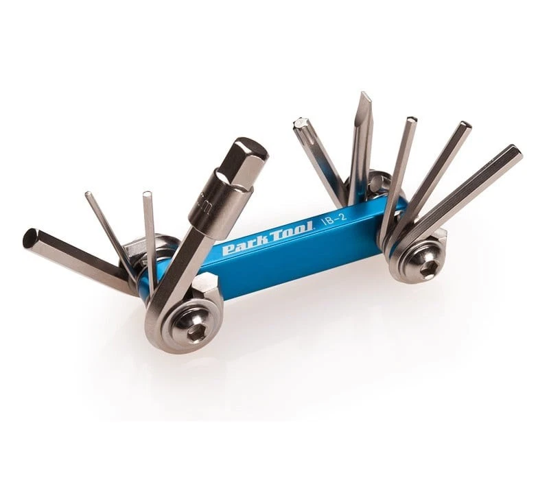 Park Tool IB-2 I-Beam Mini Fold Up Hex Wrench/Screwdriver/Star Driver Set - image 1 of 1