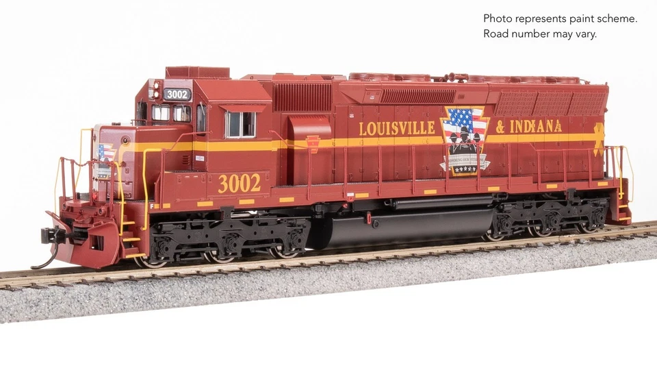 Locomotora Broadway Limited 9810 HO Louisville & Indiana EMD SD45 3002 DCC/Sonido Foto 1 de 2