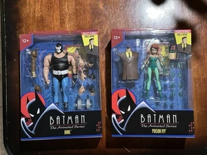 McFarlane Batman Animated Series BTAS BAF Bruce Wayne Poison Ivy And Bane Figur - Bild 1 von 1