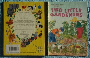 Little Golden Book Classic : Two Little Gardeners. Yellow BACK. 1979. gr8 cond'n - Bild 1 von 1