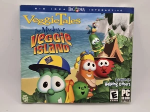 Veggietales: The Mystery of Veggie Island (PC CD-ROM,2002) – Kids Adventure Game - Picture 1 of 4