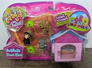 Jungle In My Pocket Pocketville Pizza Place MEG 2009 Jakks Pacific Animals NEW - Picture 1 of 11