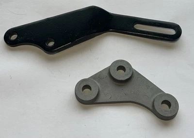 1966-1971 AMC V8 RAMBLER JAVELIN AMX POWER STEERING PUMP BRACKETS - Image 1 of 2