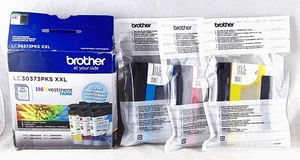 Cartucce di inchiostro originali Brother LC30373PKS XXL C M Y SPEDIZIONE GRATUITA USA 6/27 - Foto 1 di 1