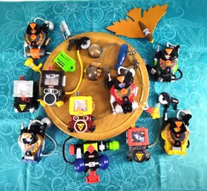Mixed Lot Of 10 Rescue Heroes Accessories Backpacks & 2 Helmets - Picture 1 of 13