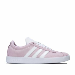 adidas vl court suede ladies trainers