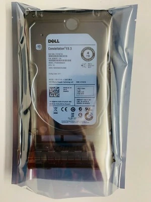 DELL 4TB 6G 7.2K 3.5" SAS HARD DRIVE FOR SERVER R630 R710 R715 R720 T410 T420 - Image 1 of 4