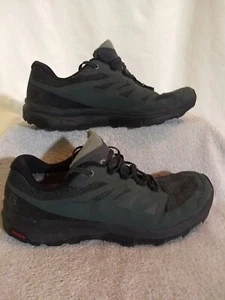 Salomon Mens Outline GTX Black Gore-Tex Hiking/Running Shoes, Size: 11 #US27+2 - Picture 1 of 8